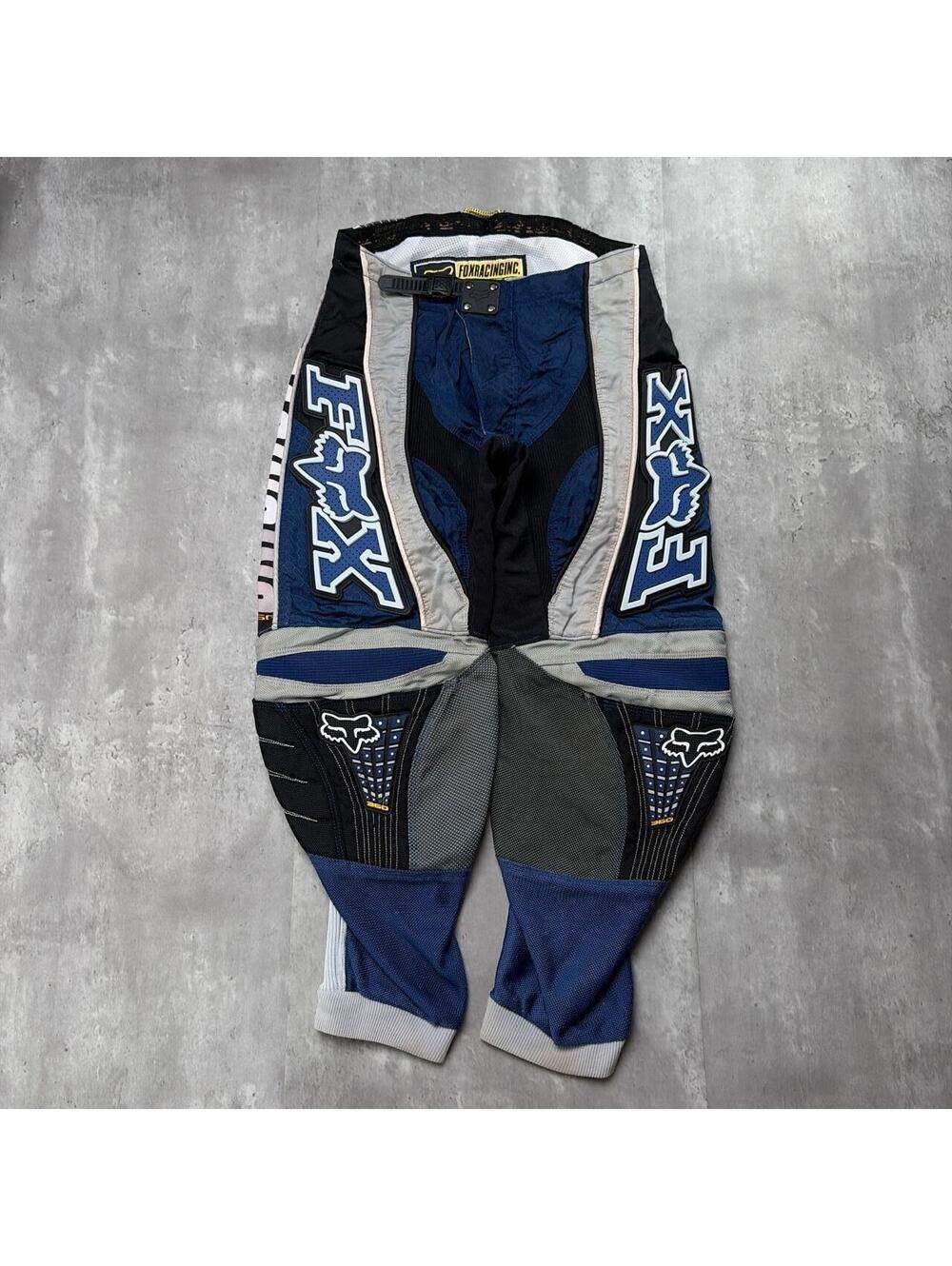 Y2K Blue Fox Racing 360 Motocross MX Racing Pants